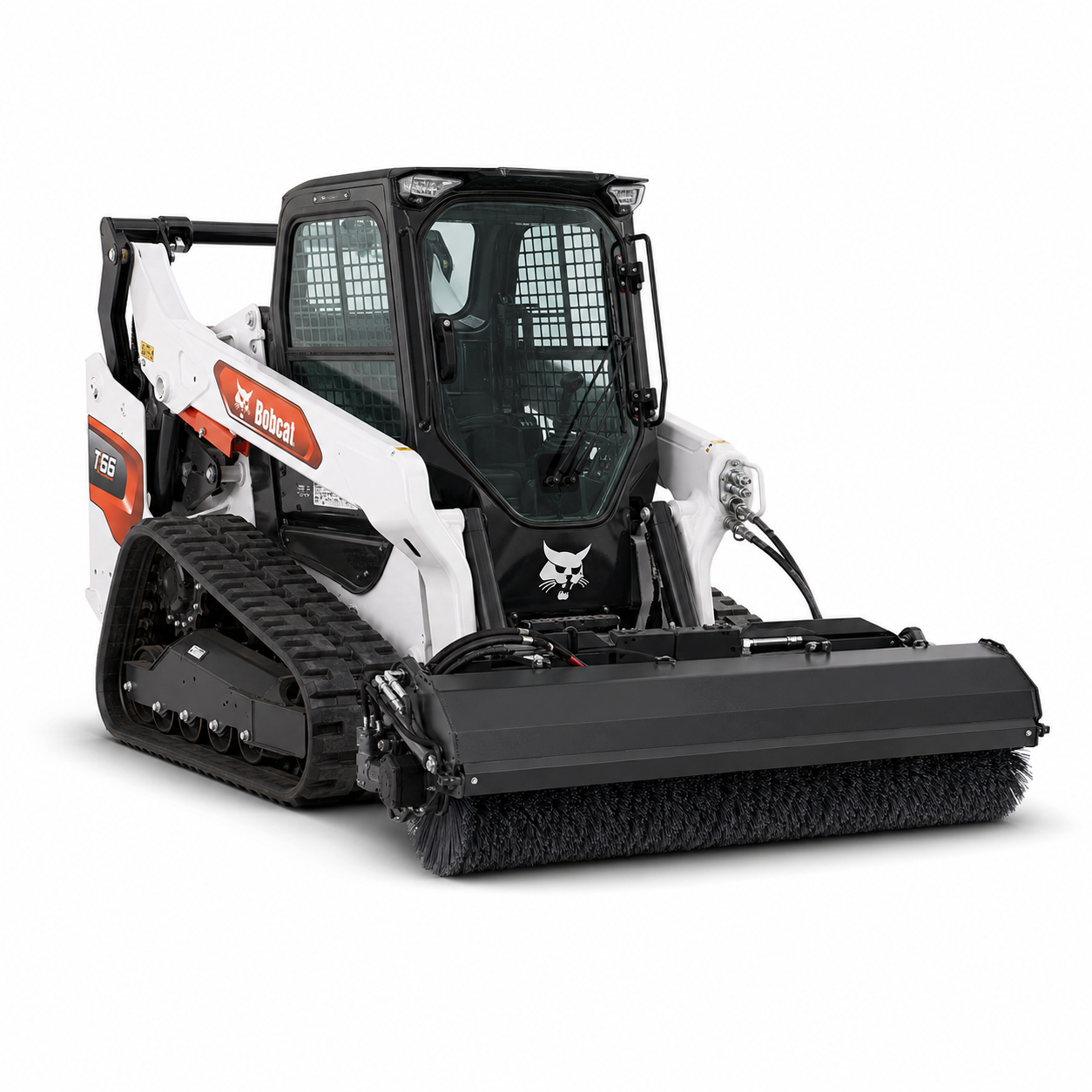equipment attachment rental angle broom sweeper